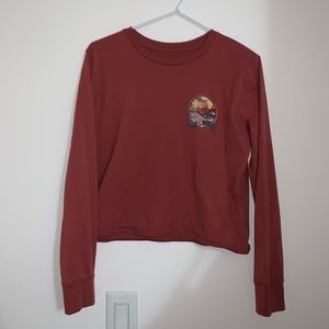 Vintage Billabong graphic long sleeve tee